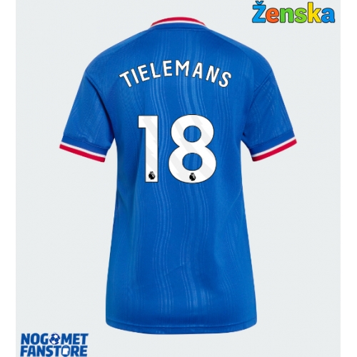 Manchester United Youri Tielemans #18 Gostujuci Dres za Ženska 2026-27 Kratak Rukav